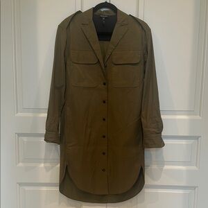 Rag and bone olive green dress